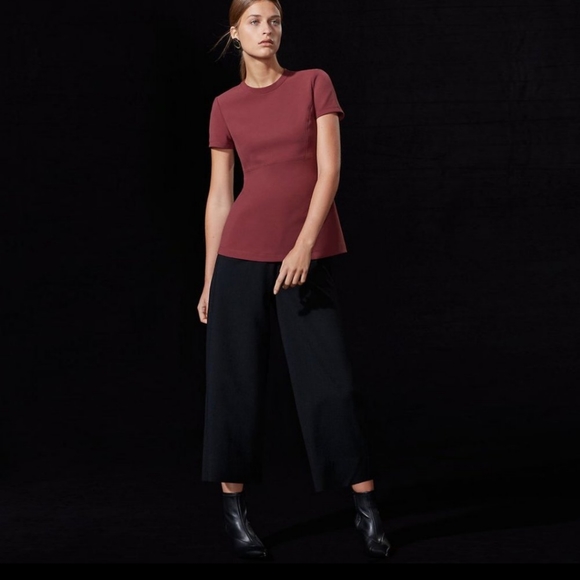 Babaton Tops - Aritzia Babaton 1-01 Autio Double Weave T-Shirt